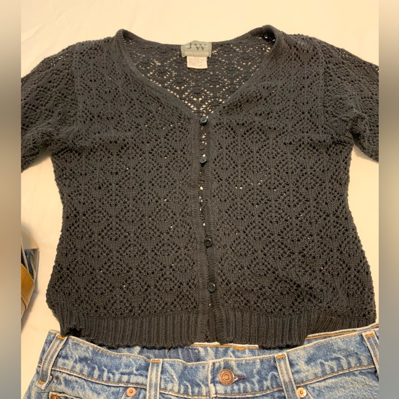 90’s Jean Works & Company granny knit top - Picture 3 of 8